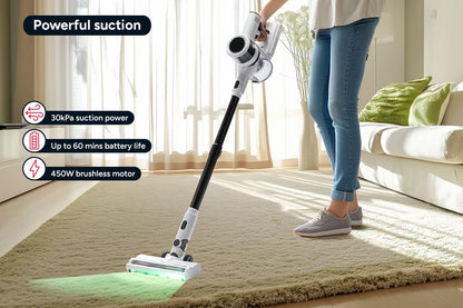 vaccum cleaner with 30kPa suction power