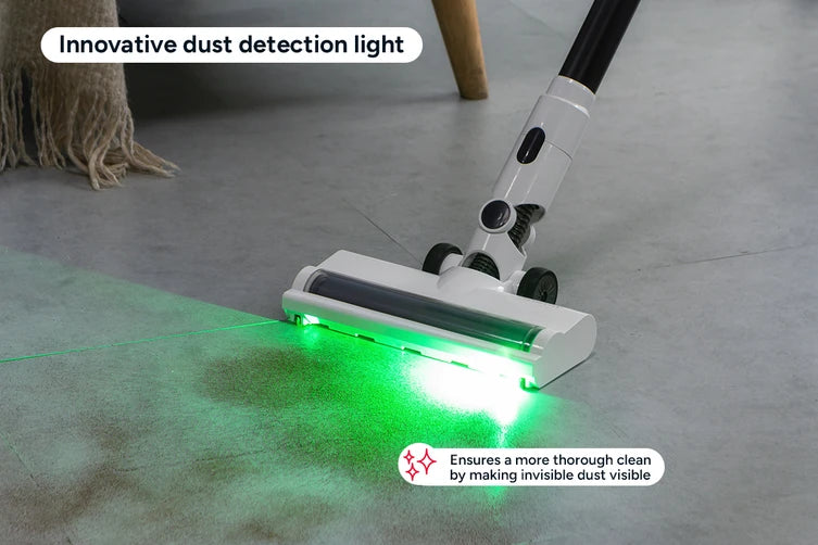 vaccum cleaner with dust sensor